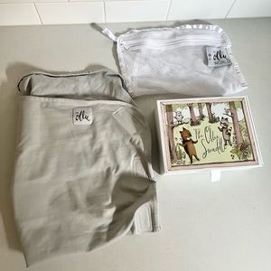 Ollie swaddle in stone